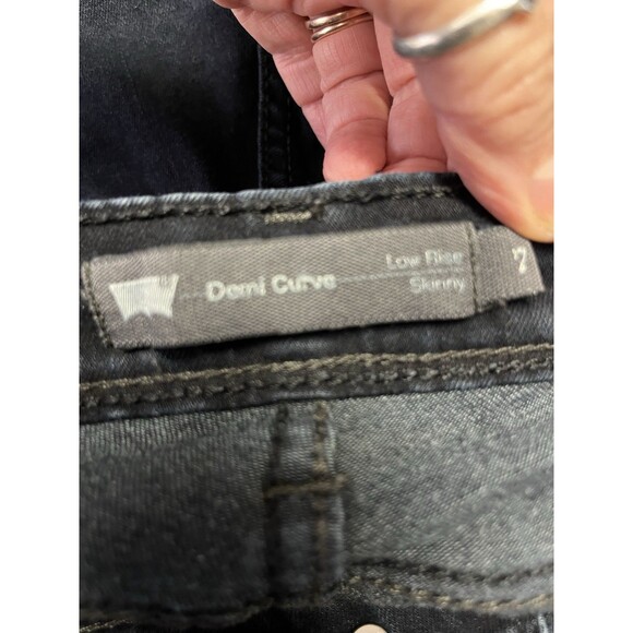 Levi's Demi Curve Jeans Women’s Low Rise Shaping Denim Straight Leg Stretch Fit - Picture 5 of 5